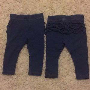 Ruffle Jeggings